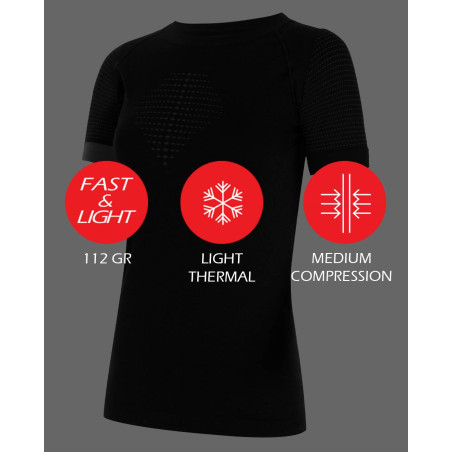 Seamless Compression Tech Shirt Woman