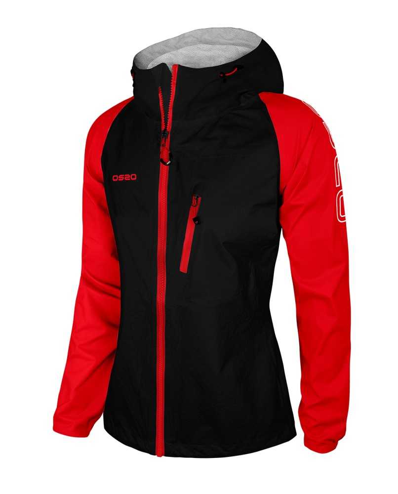 O2 Waterproof Trail Jacket 30k Woman - Fiery Red