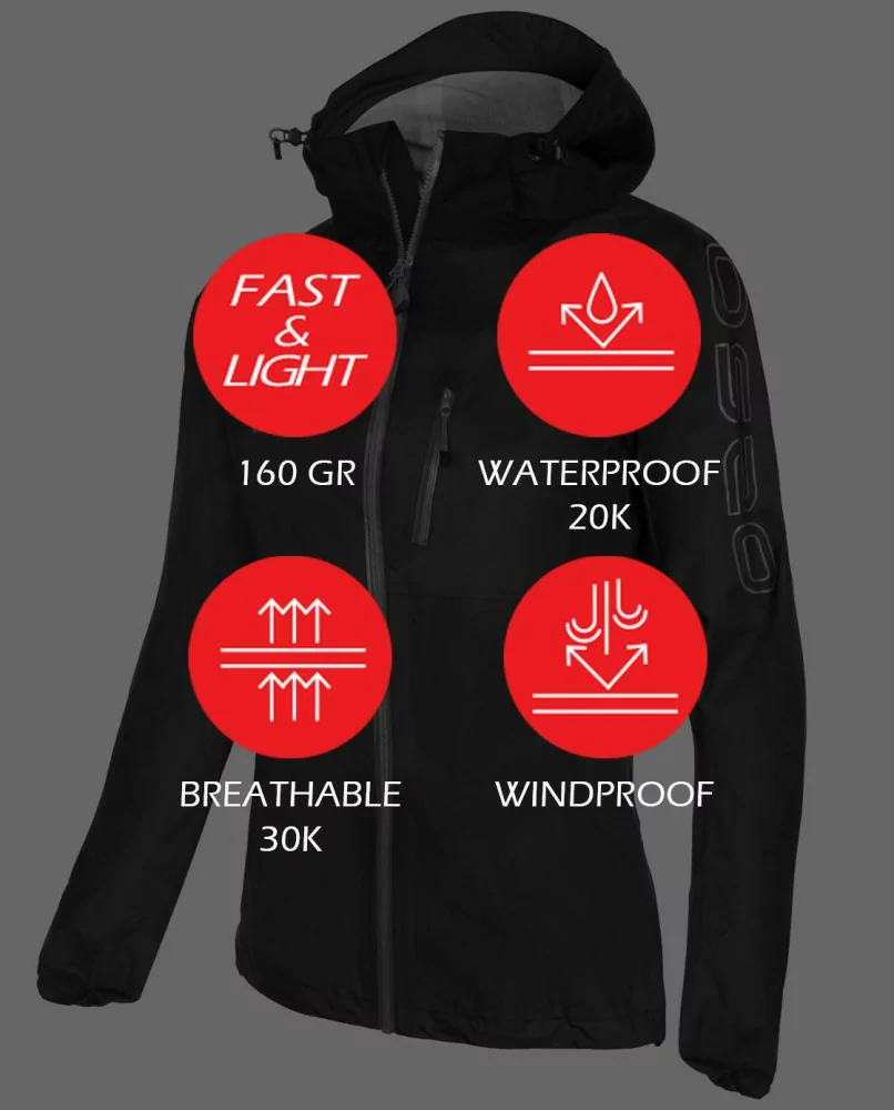O2 Waterproof Trail Jacket...