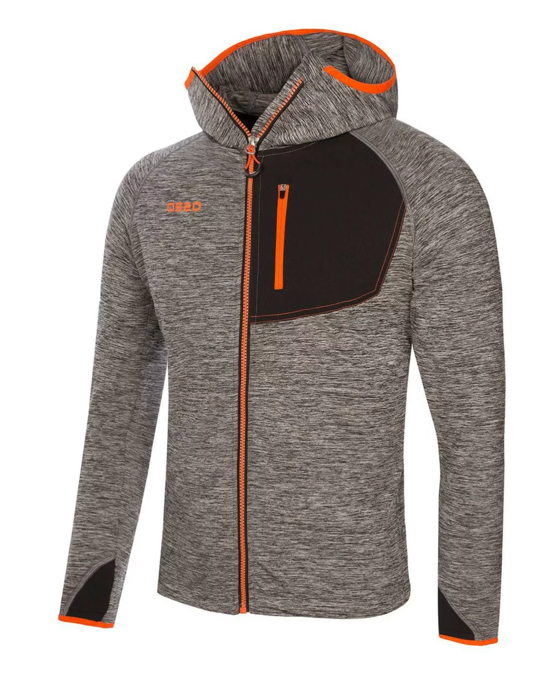 Ace Jacket Gris Frontal